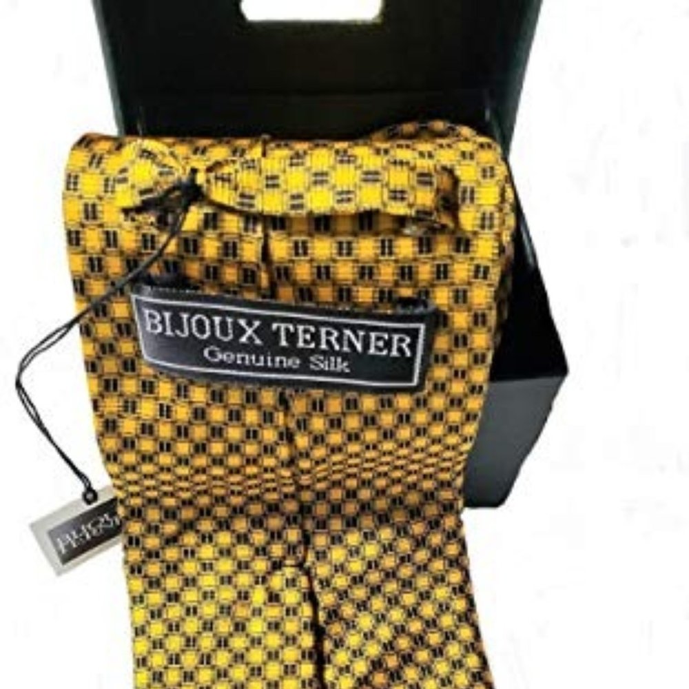 BIJOUX TERNER Tie-Yellow Gold(New in Box)